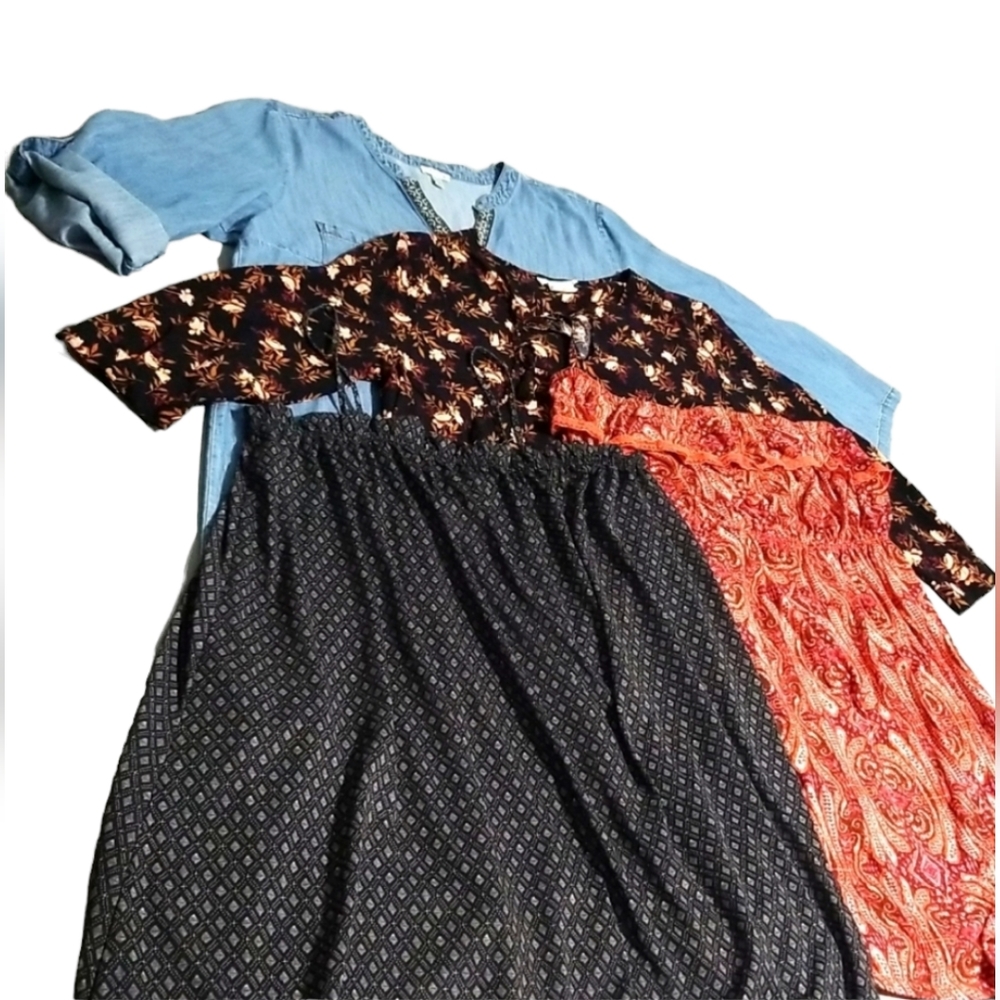 SPENSE   BEACHLUNCHLOUNGE DRESS H&M AND FADED GLORY 4 dresses